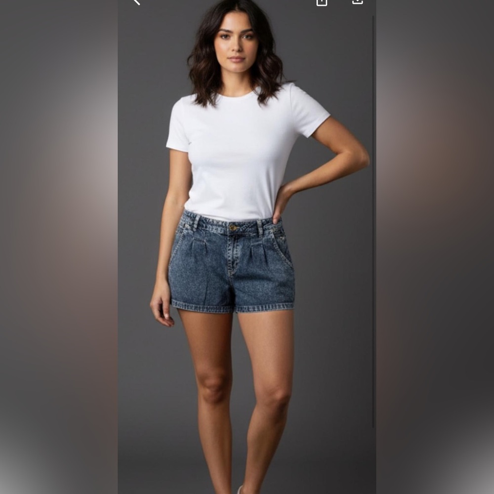 Buffalo David Bitton Jean Shorts Papina low rise RIGID